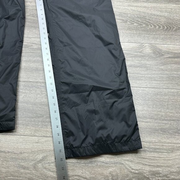 Columbia Waterproof Pants Men's Large Black Mesh Lined Adjustable Nylon Swooshy - Picture 15 of 16